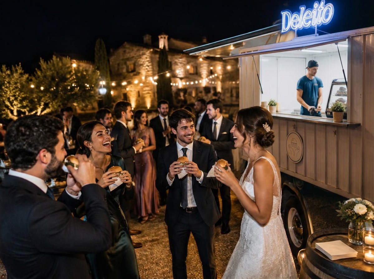 Ressopó de casament amb el foodtruck de Deleito